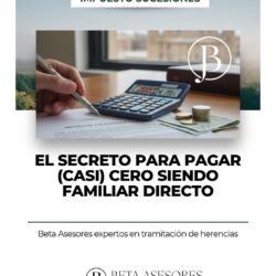 Bonificacion Impuesto de sucesiones Aragón