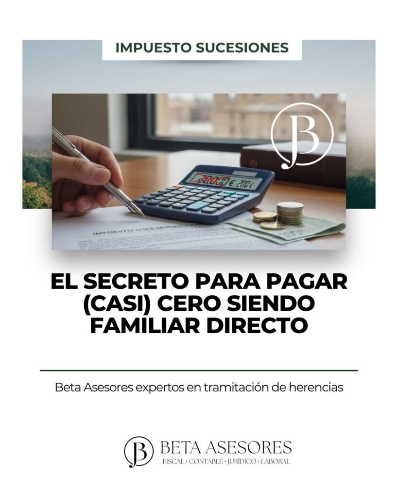 Bonificacion Impuesto de sucesiones Aragón